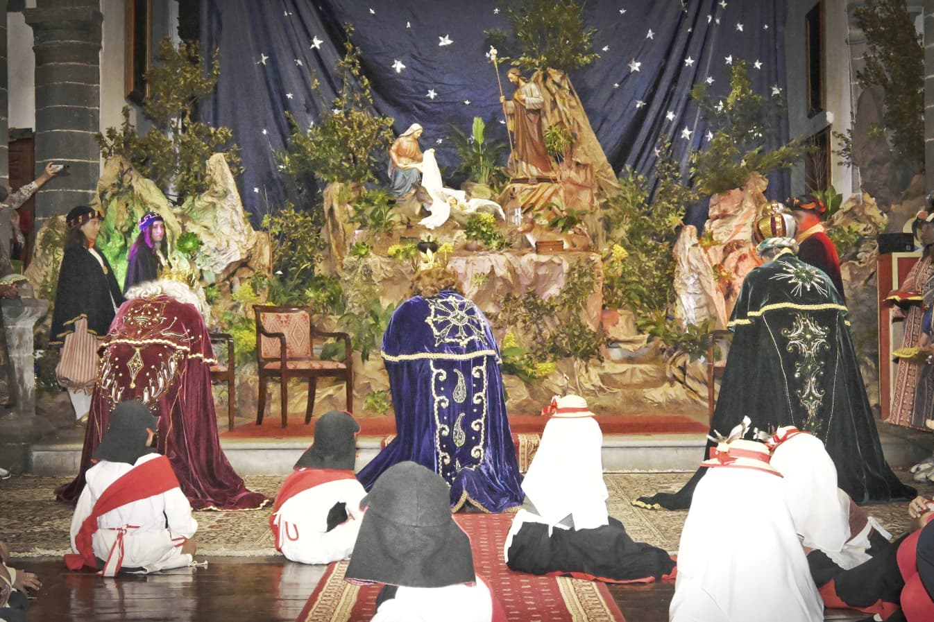 Villa de Mazo beendet die Weihnachtszeit