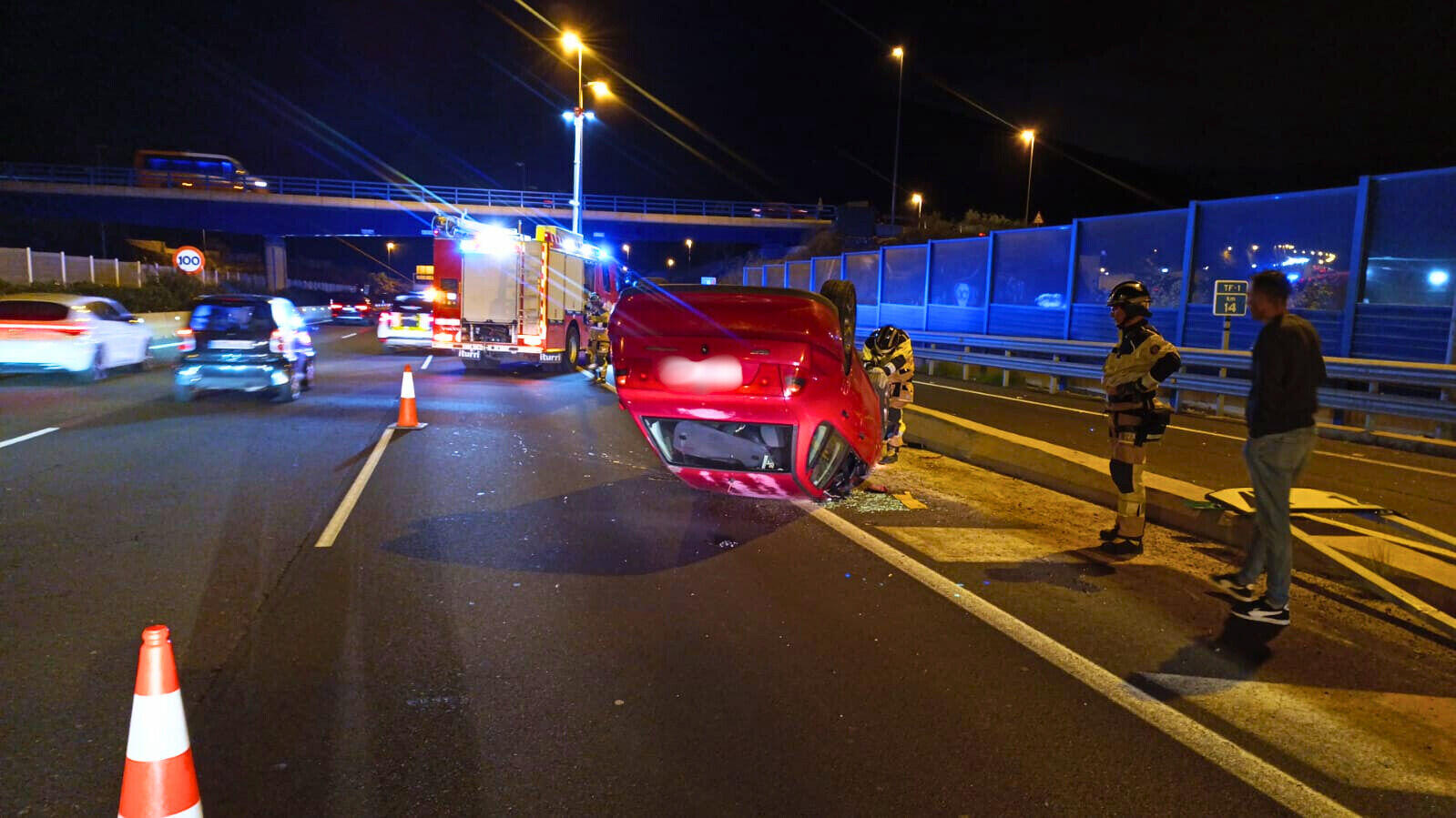 Unfall in Las Caletillas