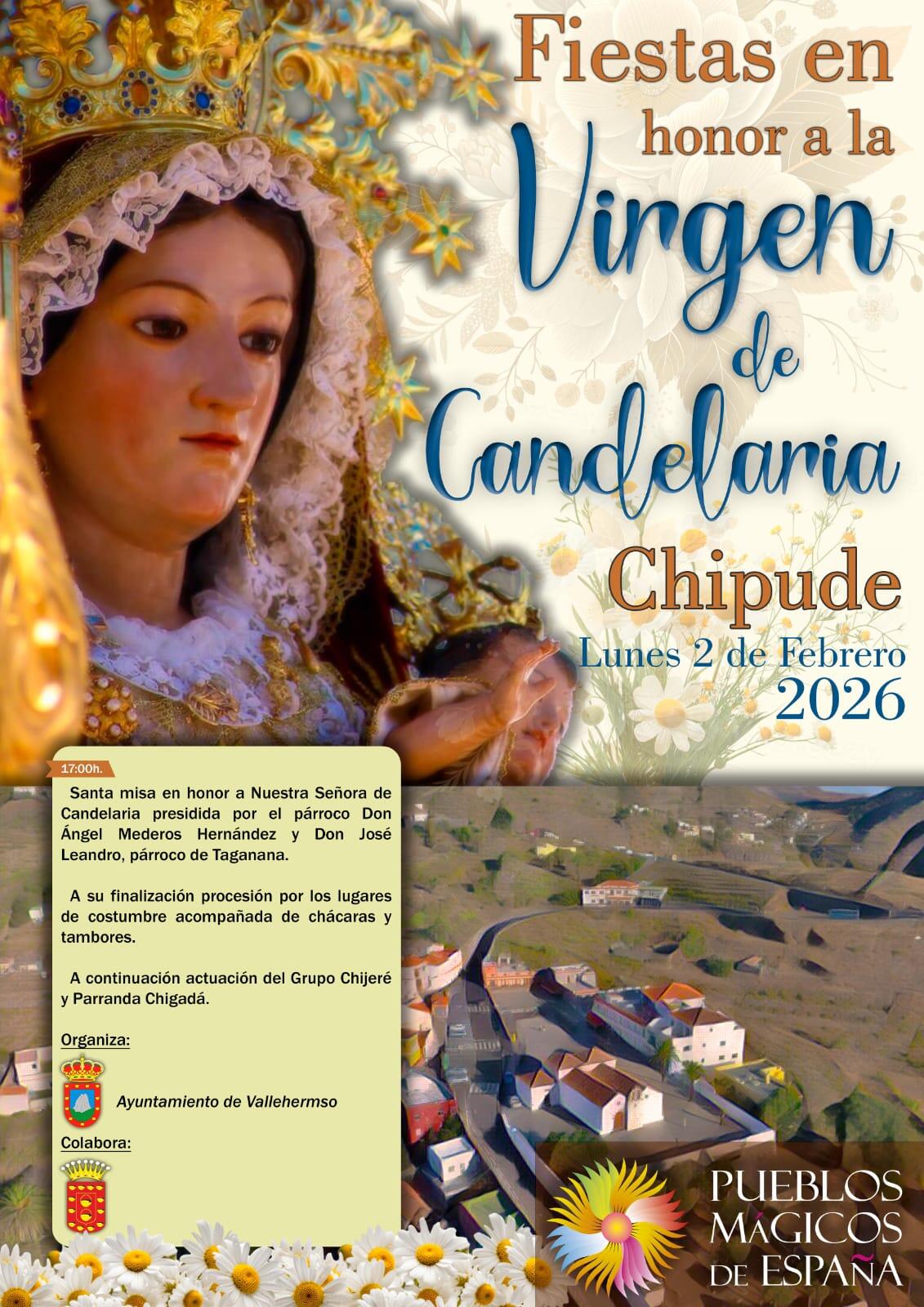 Fest zu Ehren der Virgen de Candelaria in Chipude