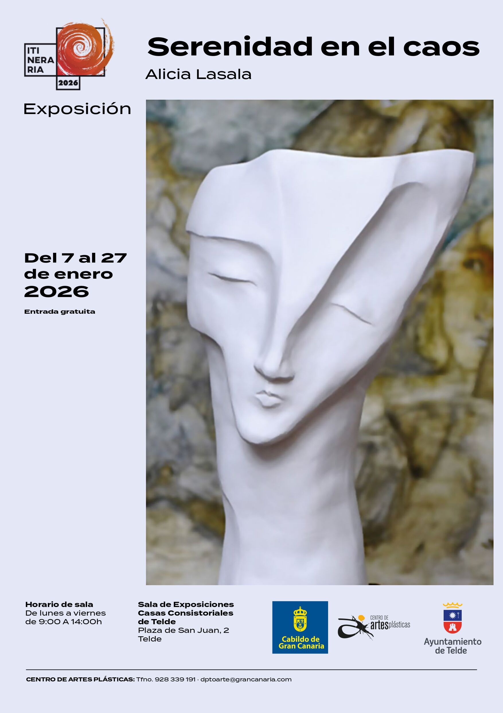 Serenidad en el caos, Plakat