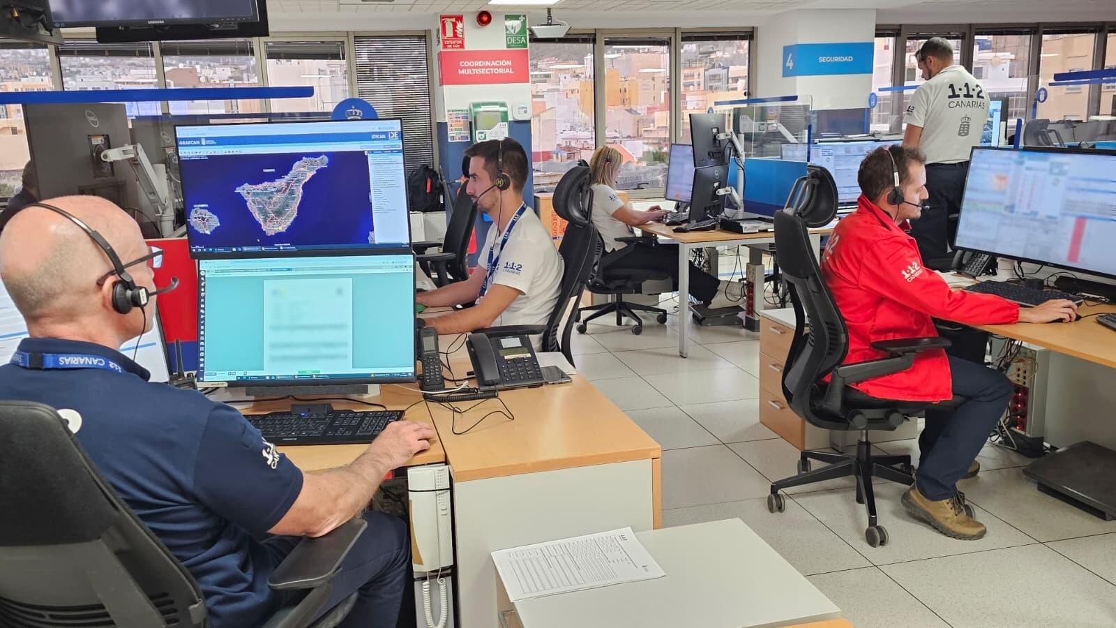 Einsatzzentrale Teneriffa