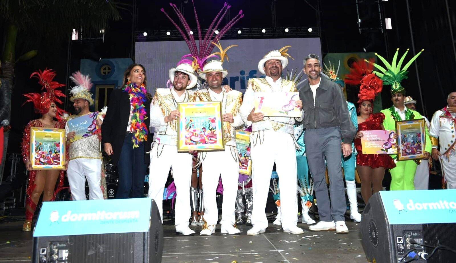 Los Cariocas, 1. Preis für Rhythmus und Harmonie