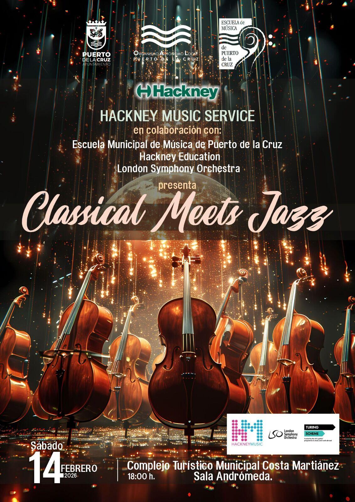 Konzertplakat Classical Meets Jazz