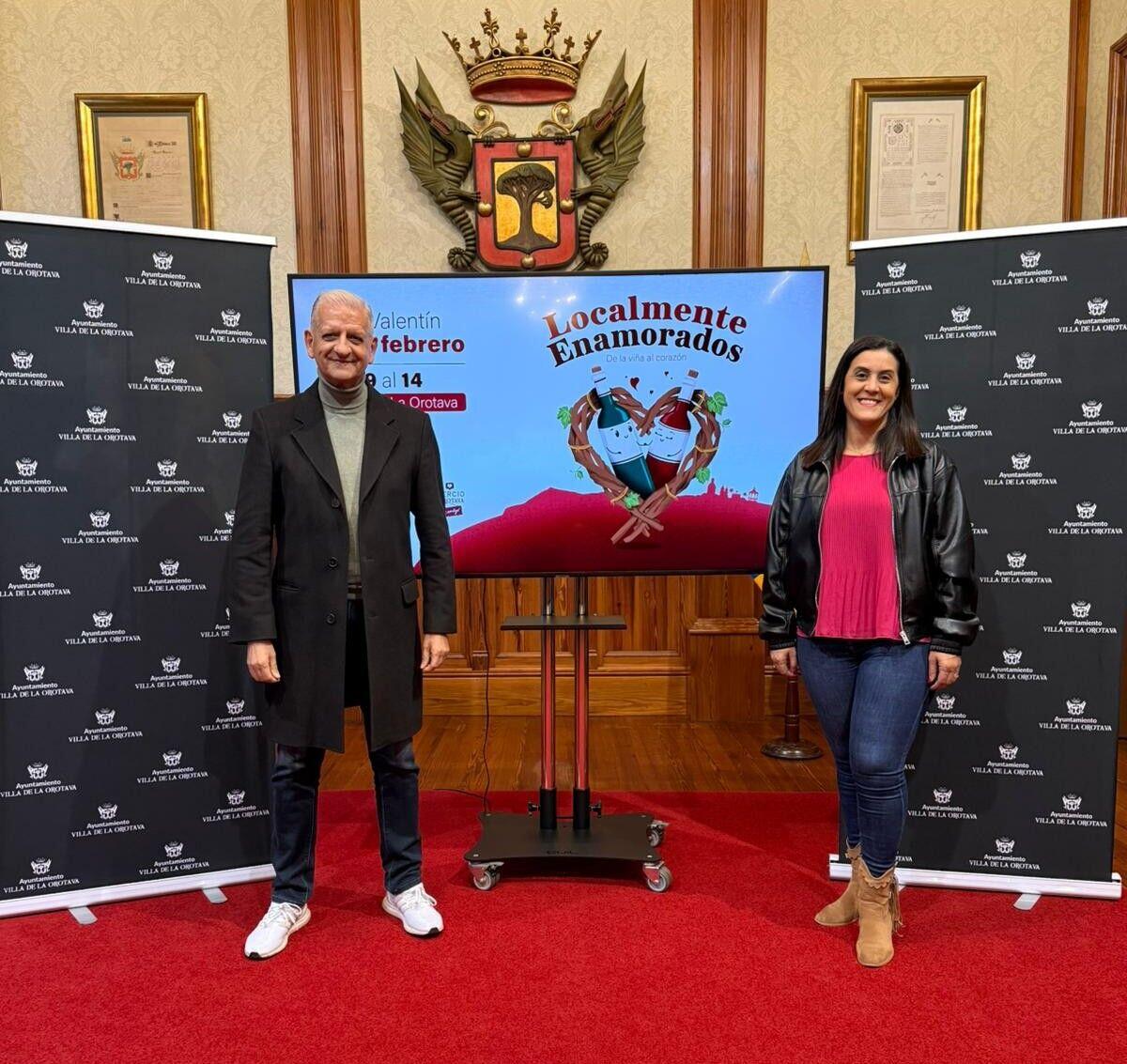 Präsentation der Werbekampagne zum Valentinstag