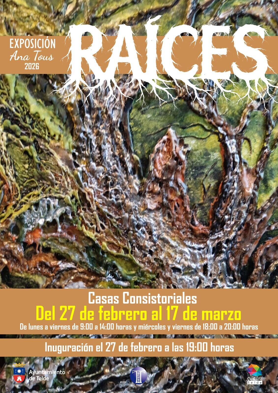 Raíces von Ana Tous, Plakat