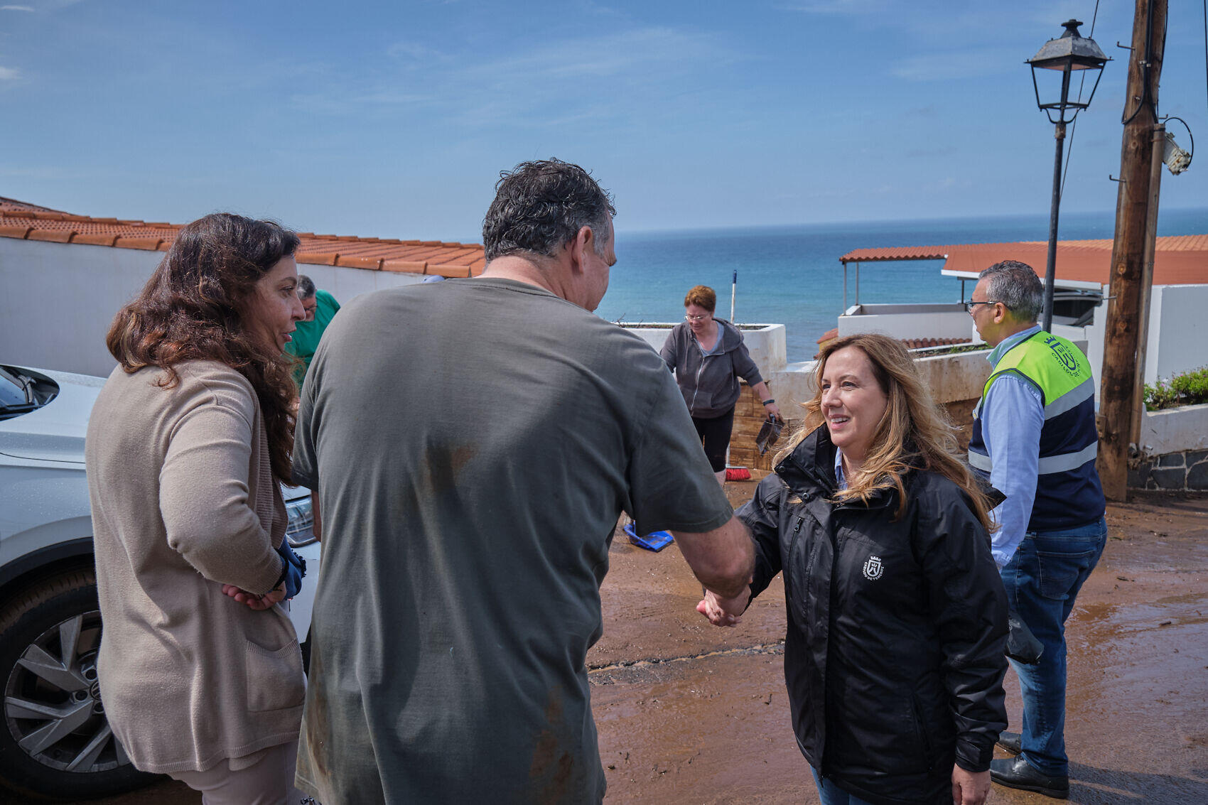 Besuch von Rosa Dávila in Tacoronte
