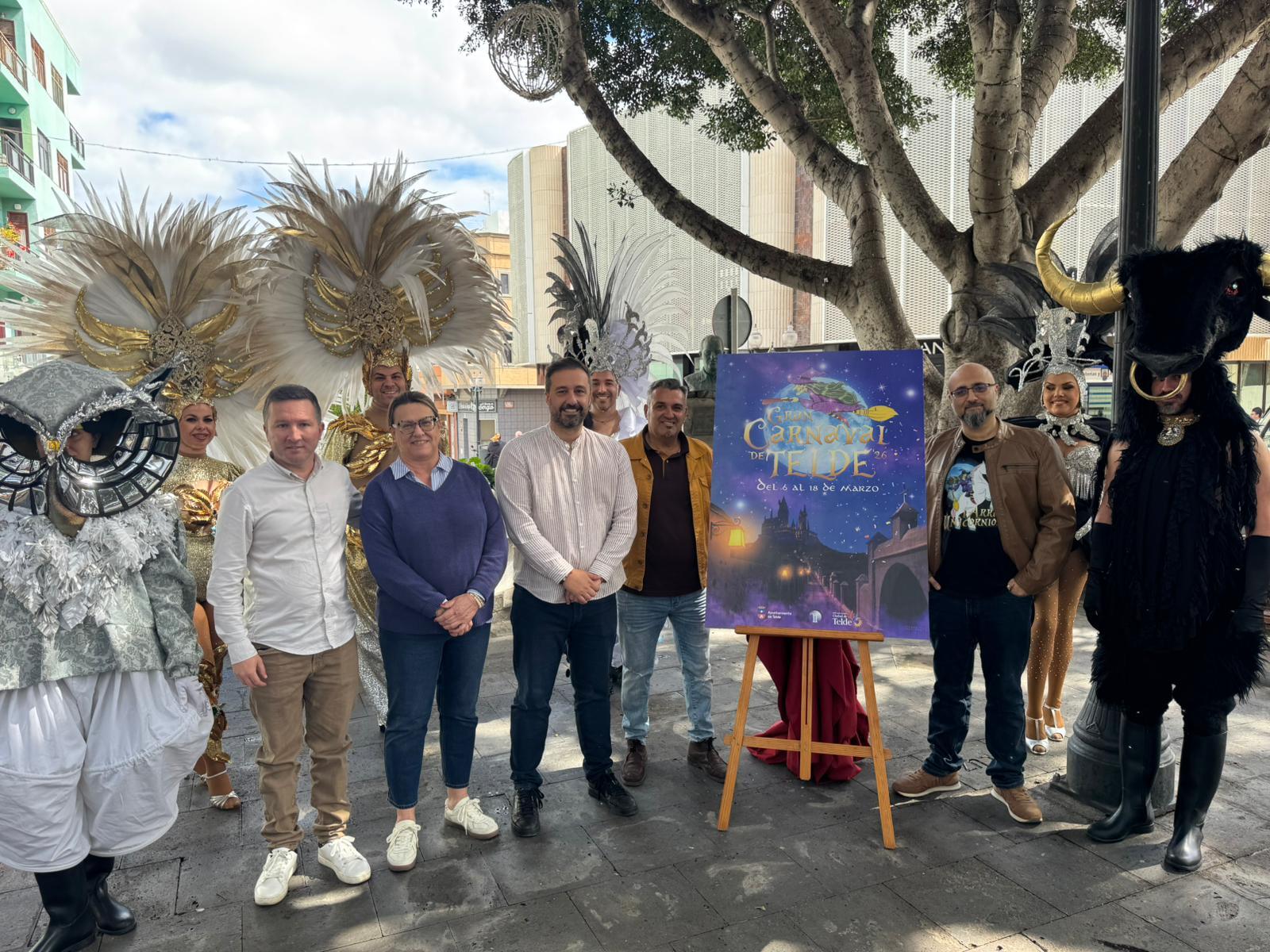 Präsentation des Karnevals in Telde