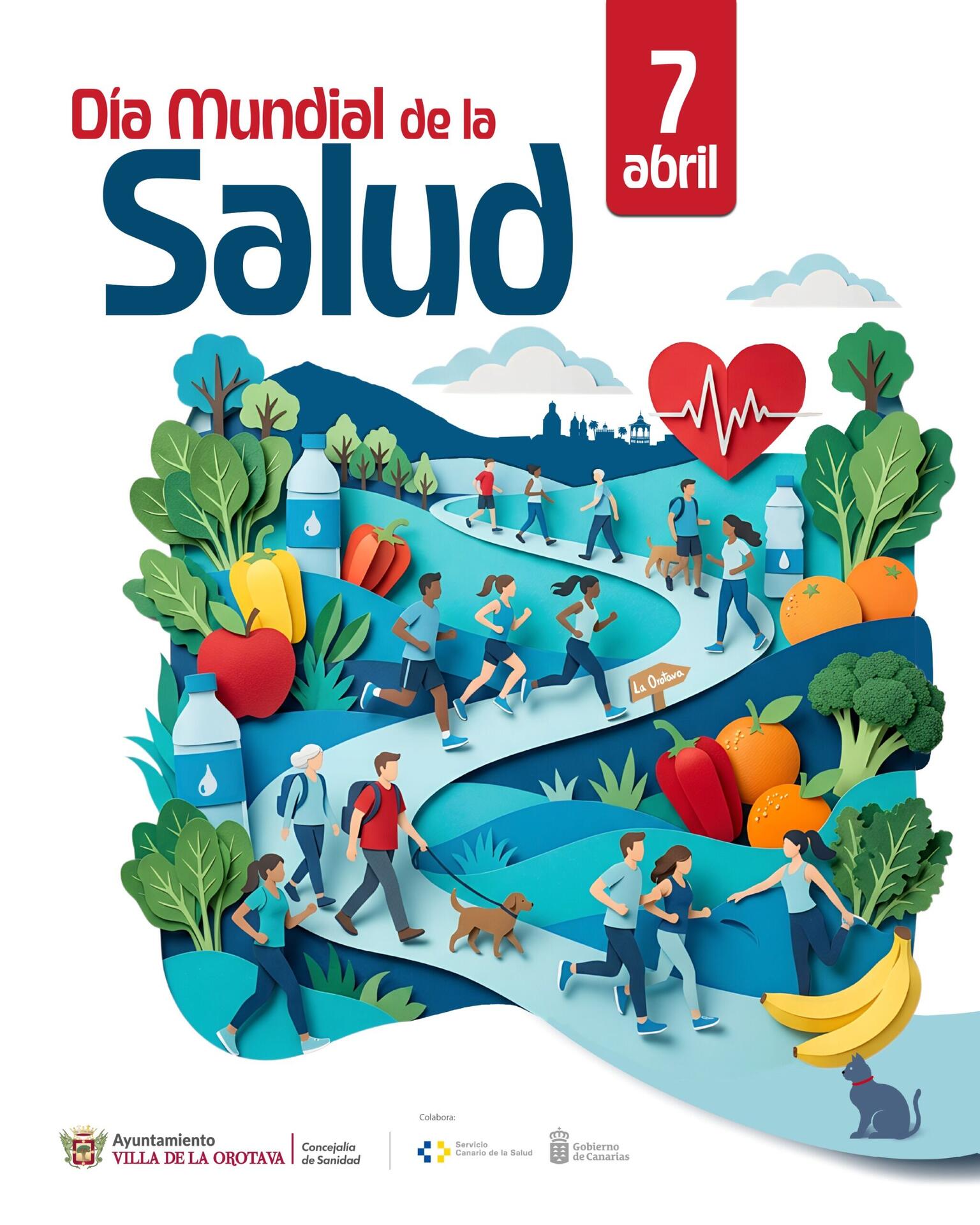 Plakat zum Weltgesundheitstag