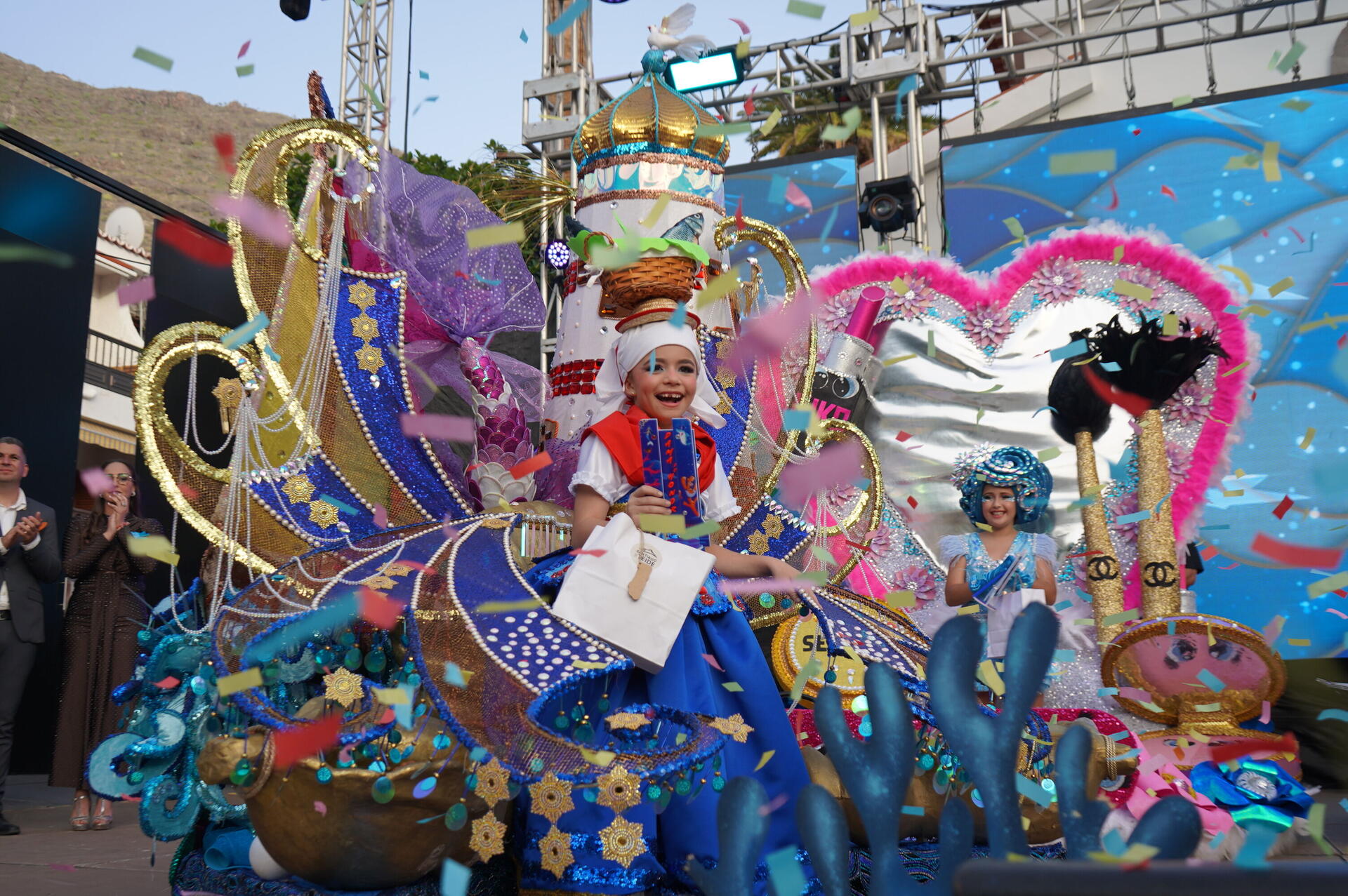 Lucía Padrón Socas, Kinderkönigin des Karnevals von Los Gigantes