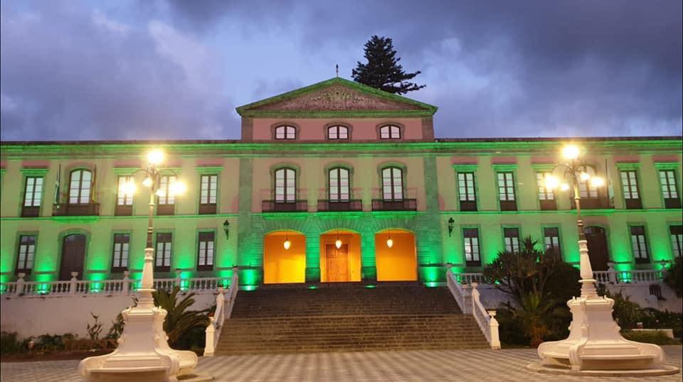 Fassade des Rathauses von La Orotava