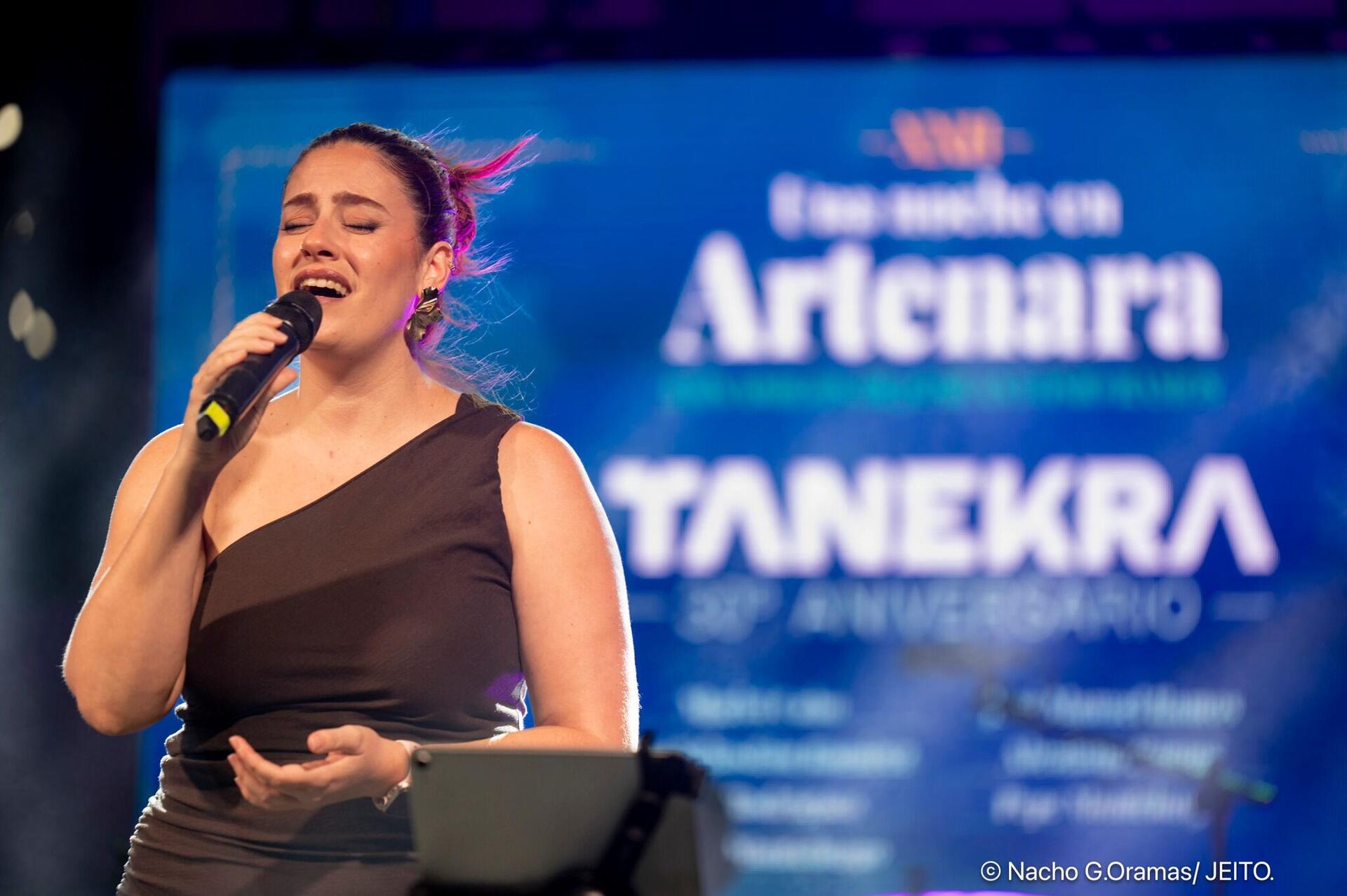 Die Sängerin Carla Vega