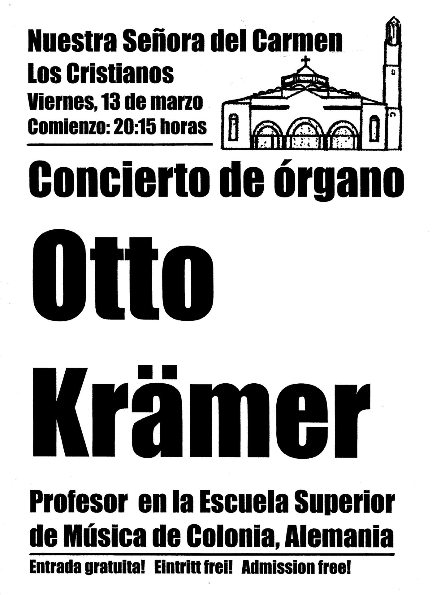 Plakat 13.3., Otto Krämer