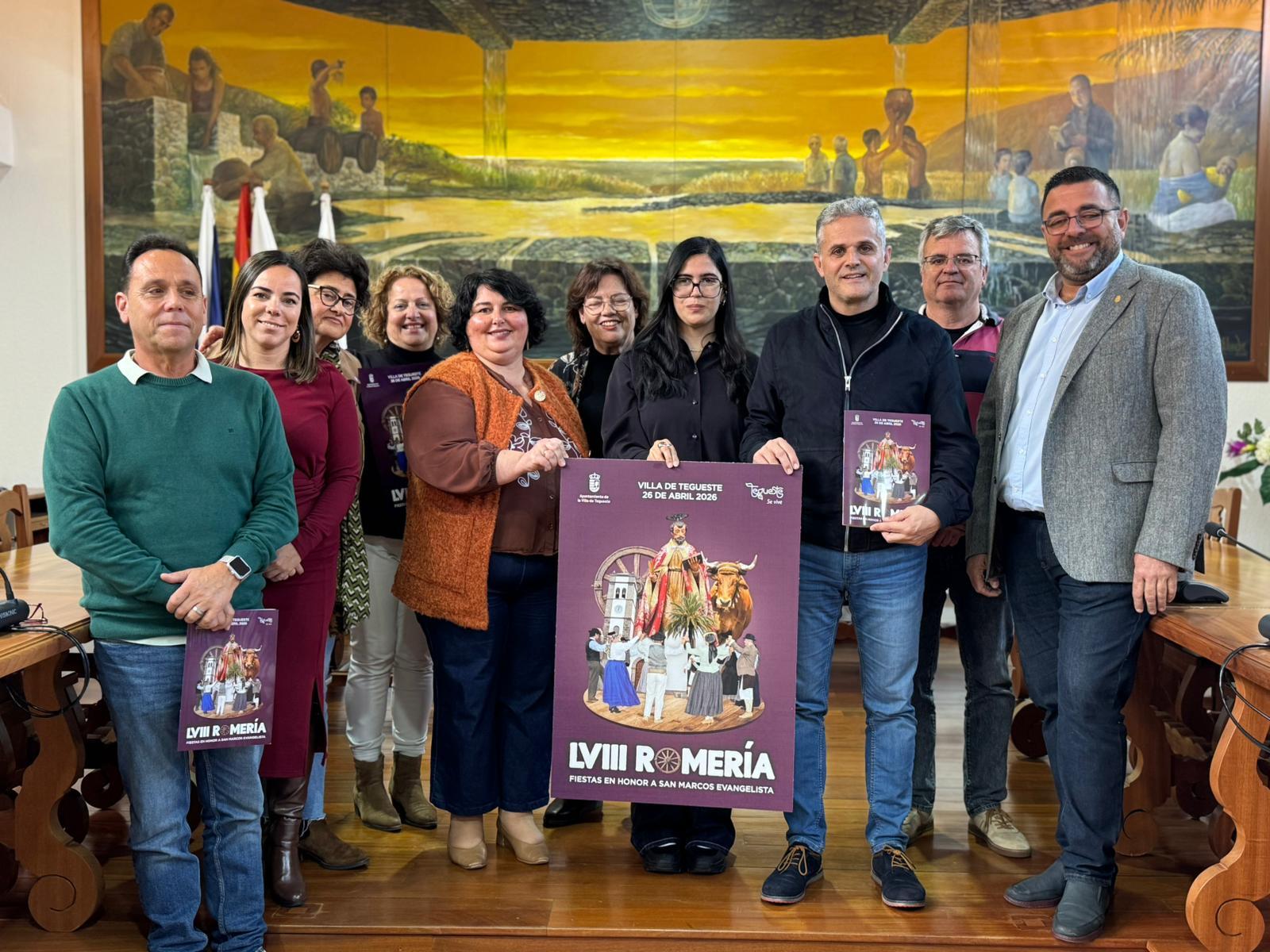 Präsentation Plakat und Programm Romería de San Marcos 2026
