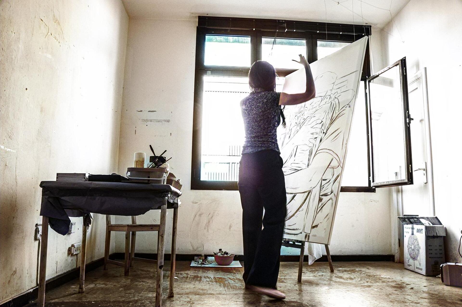 Atelier im Kunstzentrum La Regenta