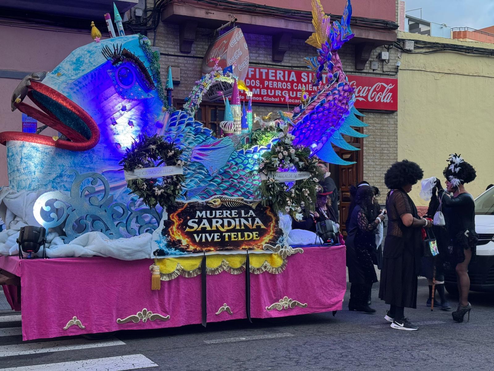 Entierro de la Sardina (Begräbnis der Sardine) in Telde