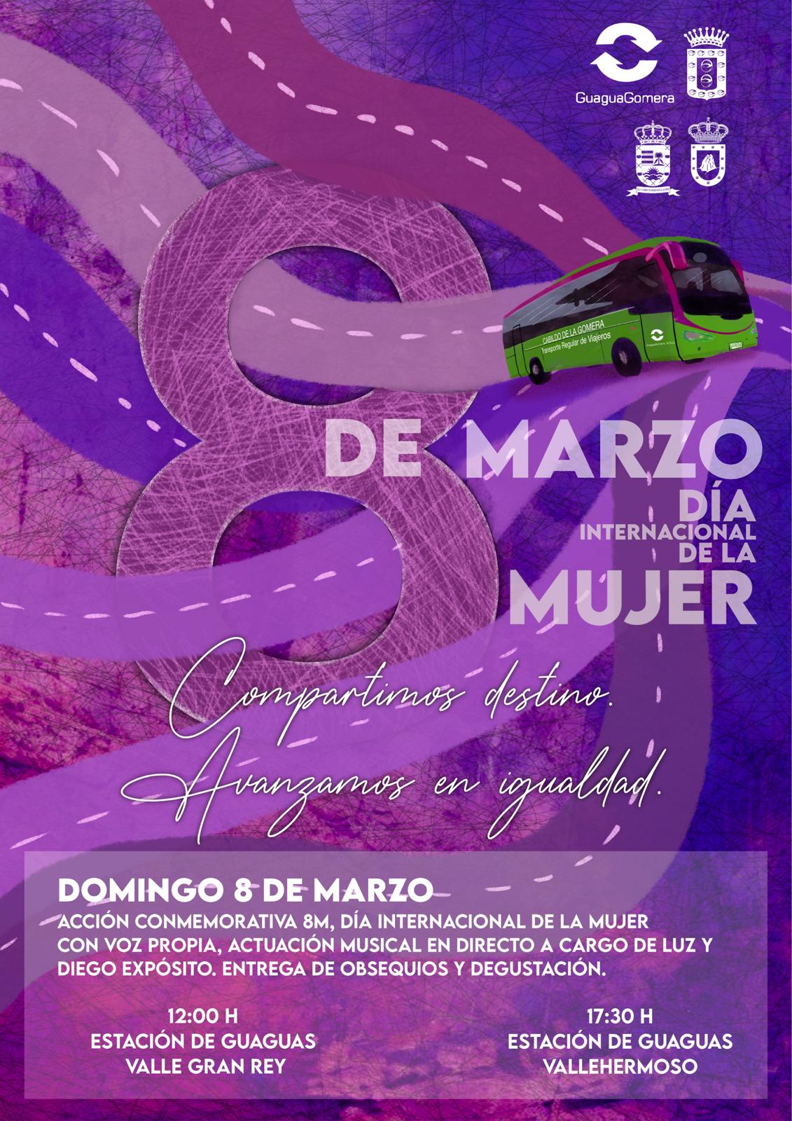 Plakat 8. März La Gomera
