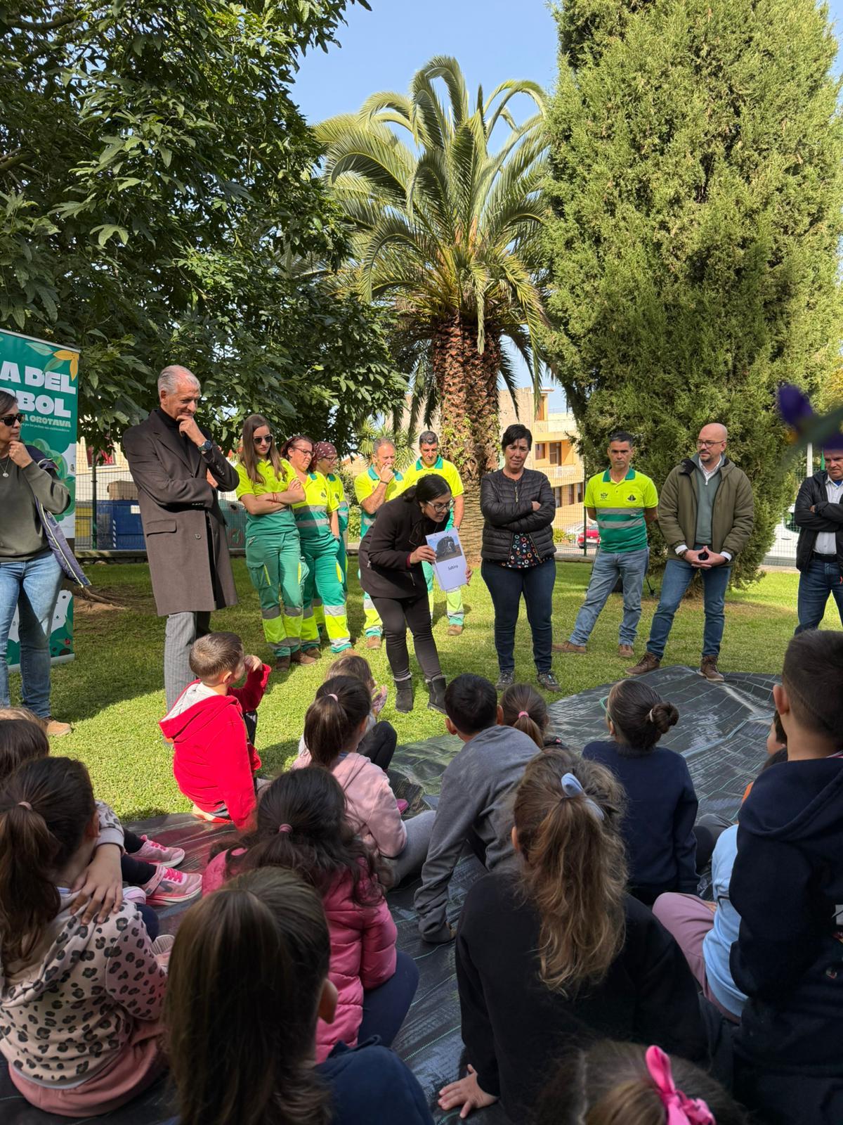 Einführungsvortrag vor der Pflanzung