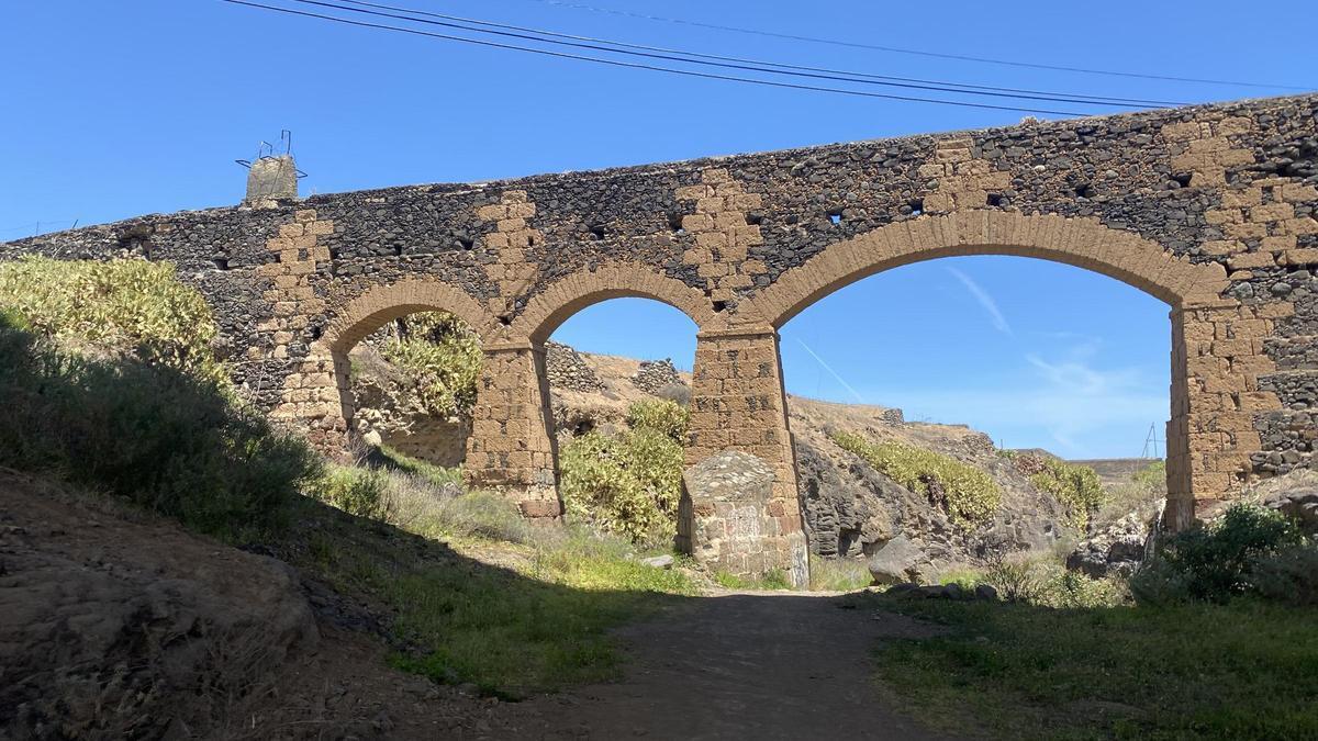 Aquädukt von San José de Las Longueras