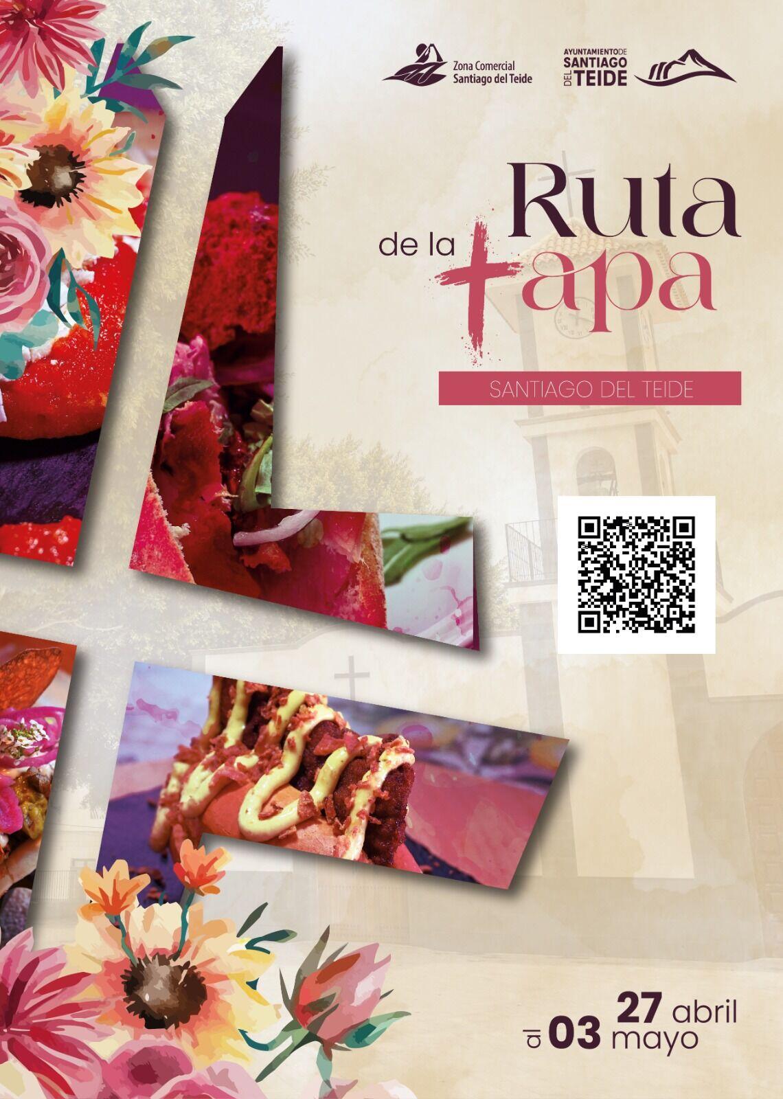 Plakat zur Tapas-Route Crux26