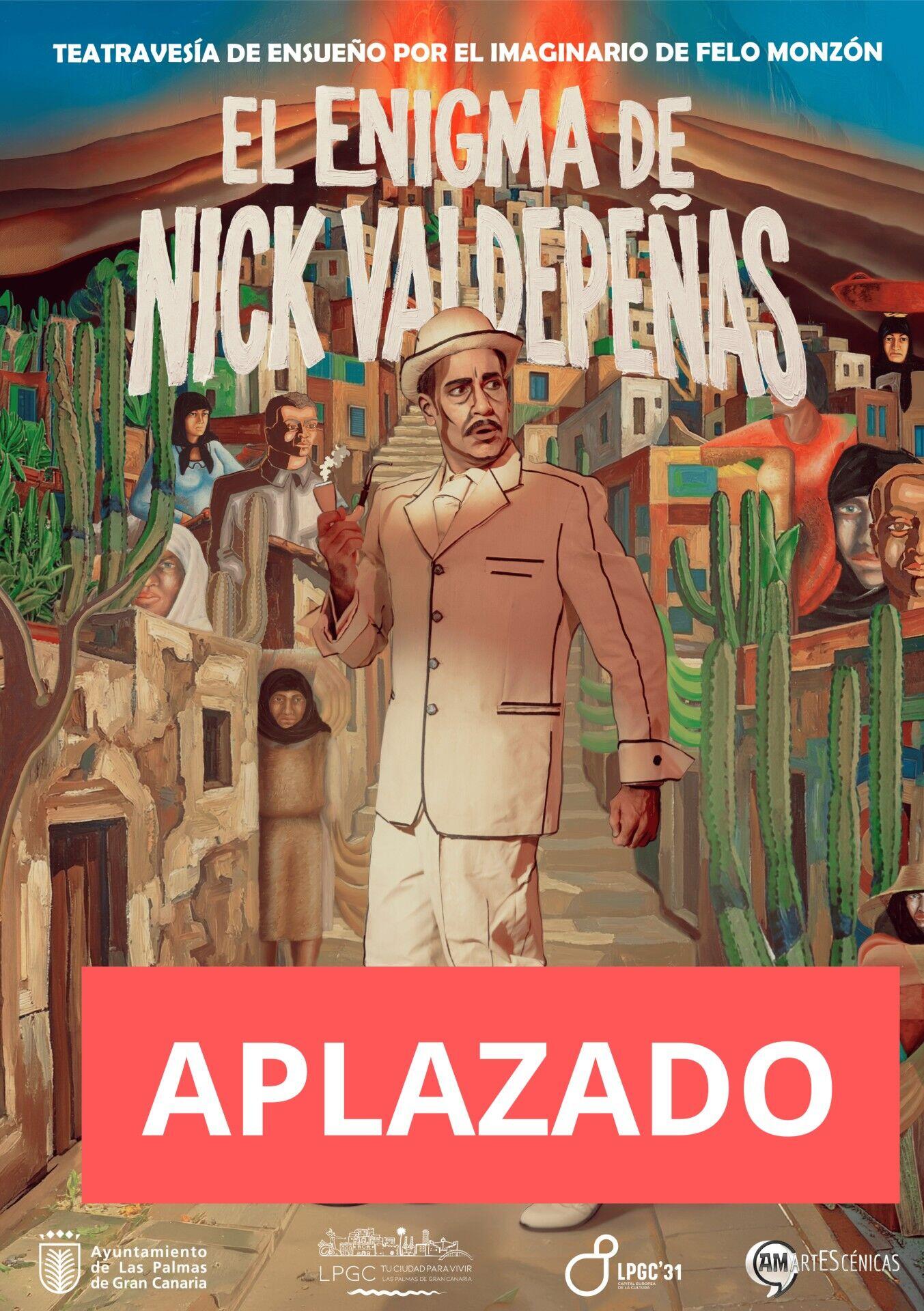 El enigma de Nick Valdepenas, cartel